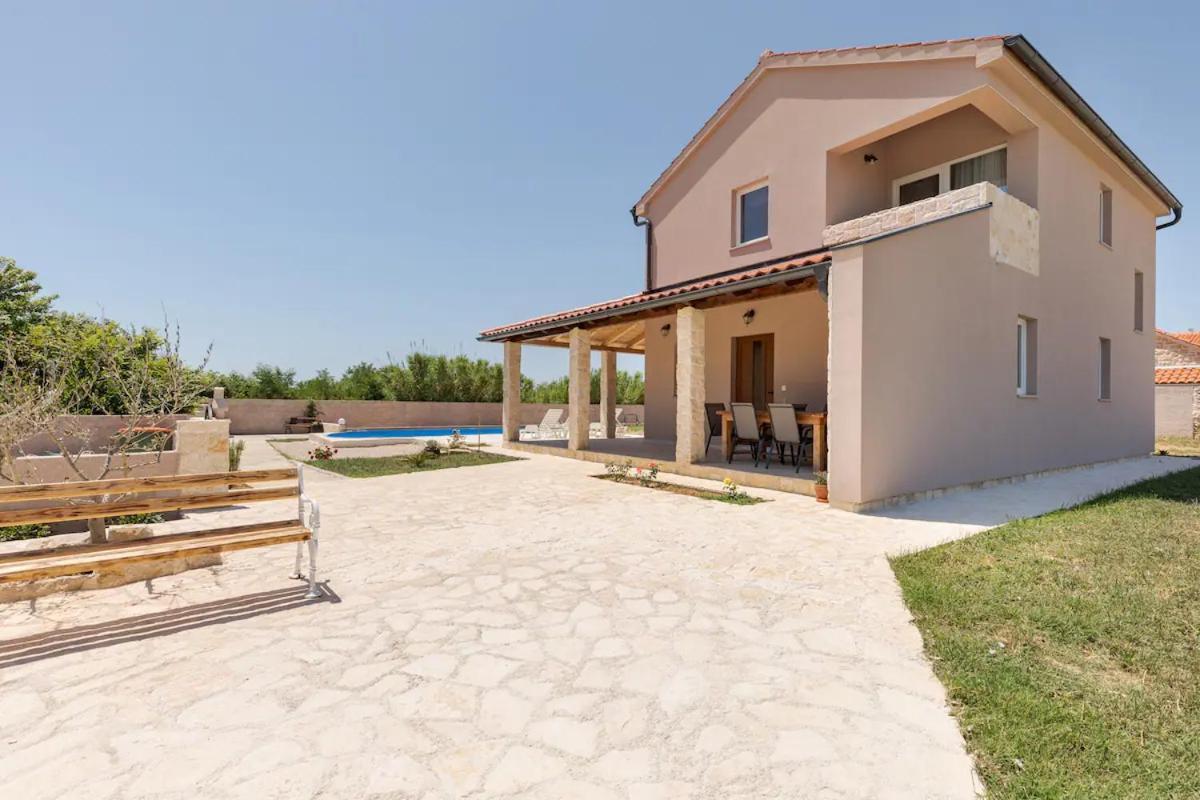 Casa Di Marko-New Modern Rustic House With Pool And Spacious Garden! Privlaka  Exterior foto