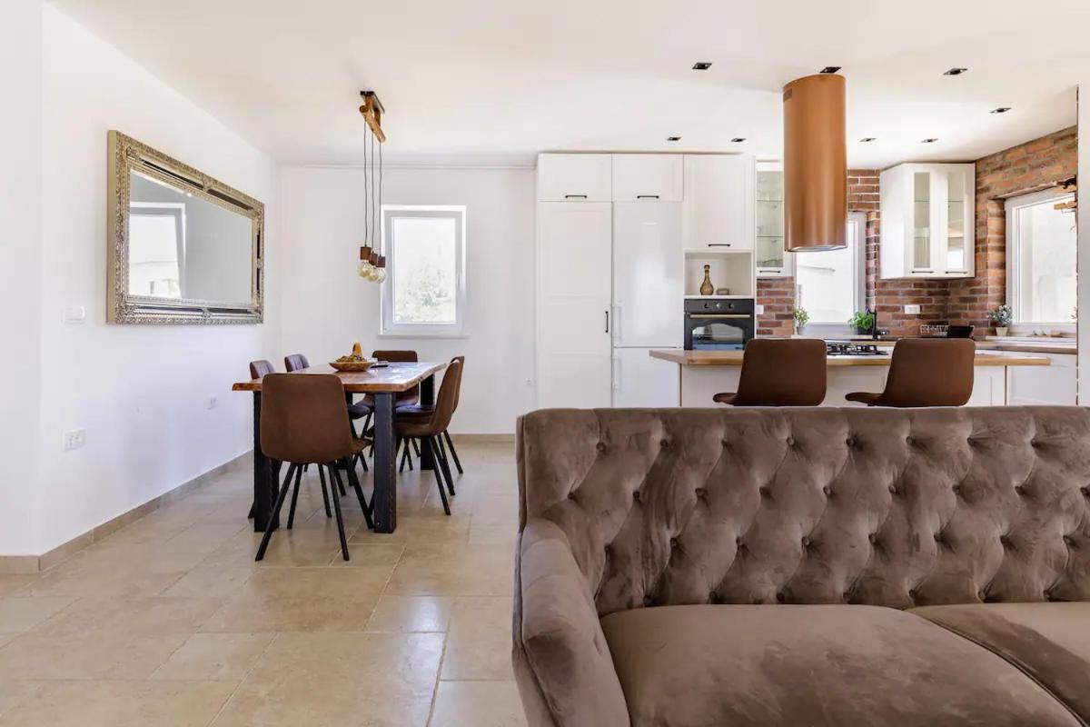 Casa Di Marko-New Modern Rustic House With Pool And Spacious Garden! Privlaka  Exterior foto